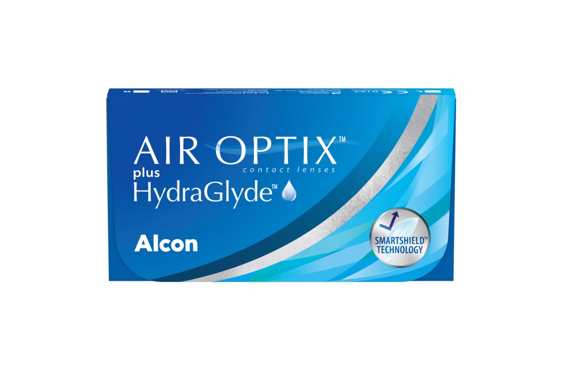 Контактные линзы - AIR OPTIX Plus HydraGlyde (6 линз)